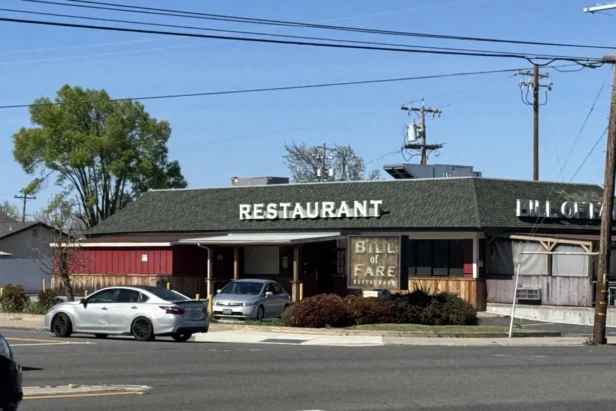 Restaurant exterior in San Francisco with storefront and signage