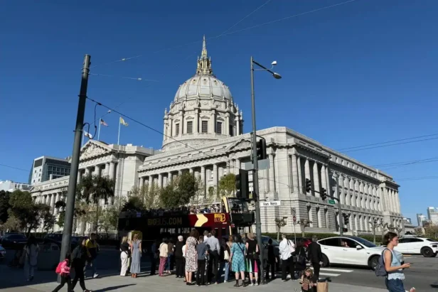 San Francisco City Hall building exterior with dome, Bay Area California