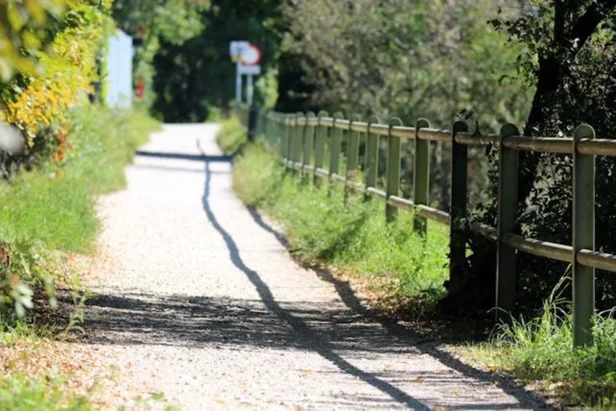 Construction equipment and surveying materials at a South San Jose development site where proposed transit connections to the